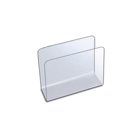Azar Displays Clear Acrylic Desk File Holder- Medium, PK4 255082